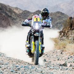 Quintanilla mejora y es el nuevo escolta en motos en el Dakar