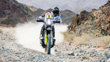 El chileno aprovechó las complicaciones de Toby Price y Kevin Benavides para acabar cuarto en la jornada, resultado que lo convirtió en el nuevo escolta del líder.