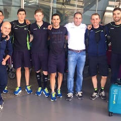 El Movistar ya está en Australia para el estreno del World Tour
