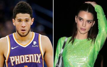 Jenner y Booker fueron relacionados sentimentalmente por primera vez cuando la socialité rompió el confinamiento para darse una escapada al hogar del basquetbolista en Sedona, Arizona, a finales del mes de marzo. Desde entonces, la socialité y el basquetbolista han intercambiado mensajes románticos a través de Instagram, además de haber sido captados en una escapada romántica en las playas de California. 