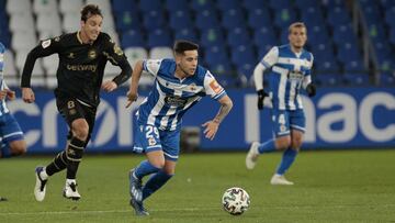 Partido Deportivo de La Coru&ntilde;a -  Alav&eacute;s  Copa del Rey. manu Mosquera