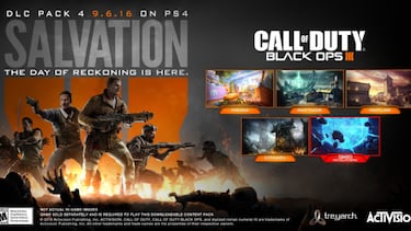 Tráiler multijugador de Call of Duty Black Ops III: Salvation