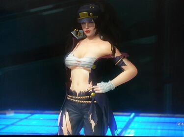 Los trajes rotos de Senran Kagura en Dead or Alive 5