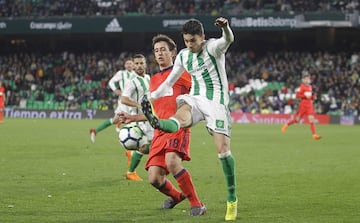 La Real Sociedad de Héctor Moreno, sin goles ante el Betis de Guardado