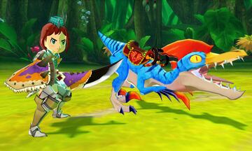 Captura de pantalla - Monster Hunter Stories (3DS)