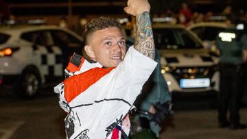 Trippier celebra LaLiga del Atl&eacute;tico. Ahora encomia al Cholo.