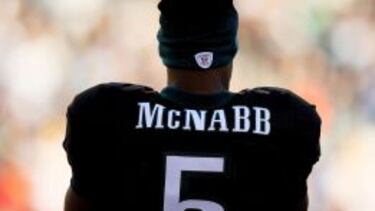 Donovan McNABB Qb estrella de Philadelphia Eagles