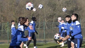 Entrenamiento Deportivo de La Coru&ntilde;a. Keko