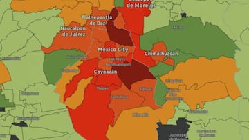 Mapa y casos de coronavirus en Ciudad de México por alcaldías hoy 9 de mayo