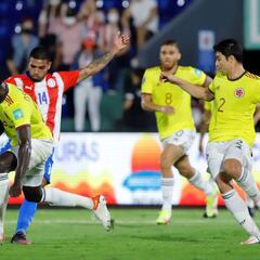 En imagenes: Colombia empata ante Paraguay