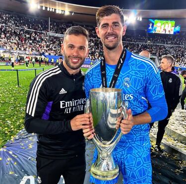 Courtois se lleva el Madrid a Qatar