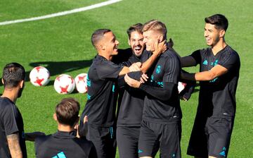 Isco, Lucas Vázquez, Kroos y Asensio.