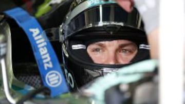 El piloto alem&aacute;n Nico Rosberg