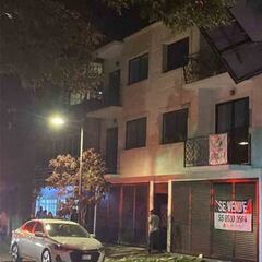 Se registra explosión en domicilio de la Narvarte; hay 4 heridos