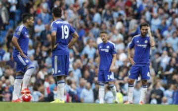 En la segunda fecha de la Premier, el City vence al Chelsea de Falcao y Cuadrado