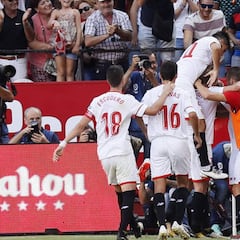 Sevilla 2-0 Málaga: resumen, resultado y goles del partido