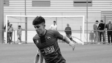 Fallece Aniol Llach, juvenil del Olot, en un accidente de tráfico