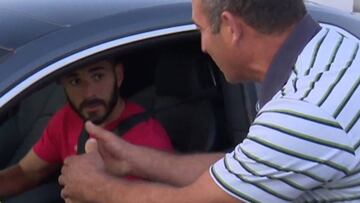 La consigna de un fan a Benzema que le dejó con esta cara