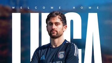 Anuncio de la llegada como cedido del centrocampista estadounidense Luca de la Torre al San Diego FC.