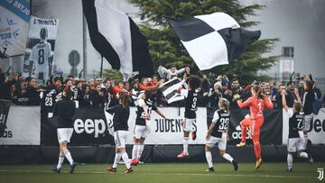 La Juventus femenina ganó su tercer Scudetto seguido.