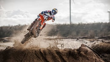 Prado debuta en el Mundial de motocross en el GP de Bélgica.