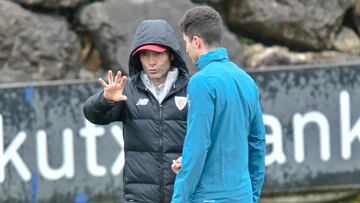 Marcelino, en Lezama