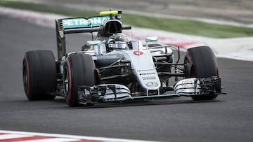 Nico Rosberg fue el más rápido en los Libres 3 de Hungaroring.