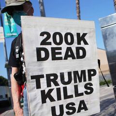 Estados Unidos supera las 200 mil muertes por coronavirus