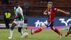 MEDELLÍN, octubre 14 de 2023. En el Atanasio Girardot, el Atlético Nacional recibe al Deportivo Independiente Medellín en un nuevo clásico antioqueño, por la fecha 17 de la Liga Betplay 2023-II. (Colprensa - Juan Augusto Cardona)