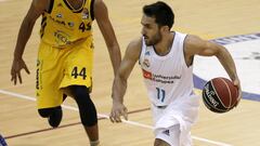 Facundo Campazzo, durante el torneo Costa del Sol, ante el Alba de Berl&iacute;n.