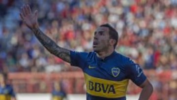 Tevez anota, pero fractura a un rival en victoria de Boca Jrs