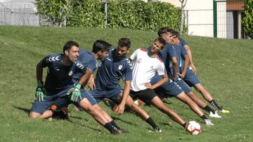 Último entrenamiento antes de recibir al Extremadura