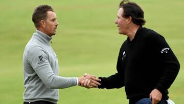 Stenson y Mickelson.