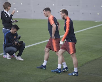 El Barça prepara la final contra el Sevilla