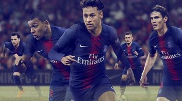 Neymar chosen to model PSG's new 2018/19 kit