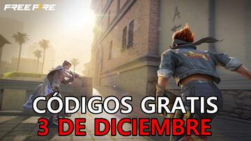 Free Fire | Códigos de hoy domingo 3 de diciembre de 2023: recompensas gratis