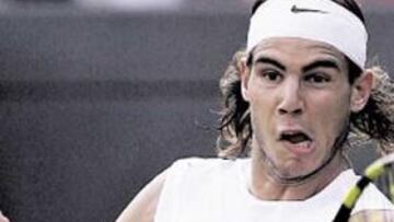 <b>OPORTUNIDAD. </b>Nadal no quiere dejar escapar la ocasión de poder acceder a las semifinales.