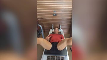 Cristiano's gym face: comical or a bit creepy?