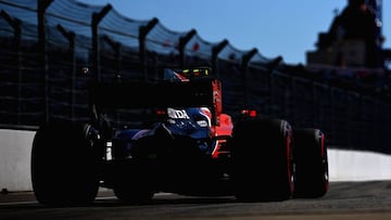 Stoffel Vandoorne con el McLaren Honda en Rusia.