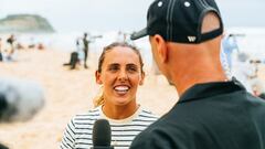 Histórica Nadia Erostarbe: primera surfista nacional en la máxima división del surf mundial