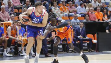 18/10/19 BALONCESTO EUROLIGA 
 VALENCIA BAKSET - ANADOLU EFES 
 ALEC PETERS NDOUR