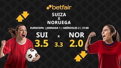 Suiza vs. Noruega: horario, dónde ver, pronósticos y clasificación