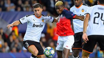 Gabriel Paulista, contra el Lille.