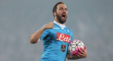 Higuaín to face Napoli for first time since Juventus move