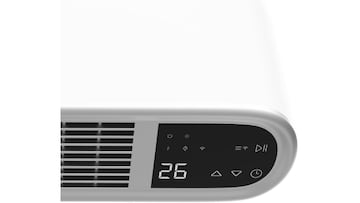 Calefactor cerámico de baño Cecotec ReadyWarm 2000 Max Box Ceramic Connected con pantalla led, wifi y protección IP22 en Amazon