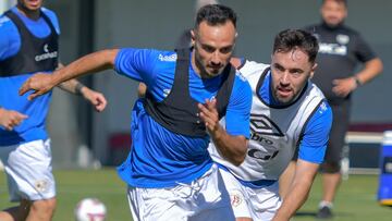 Álvaro y Unai, durante una sesión.