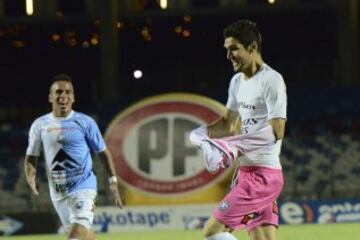 El arquero argentino Matías Dituro anotó de cabeza el empate 2-2 de Antofagasta ante Wanderers por el Apertura 2015-2016.