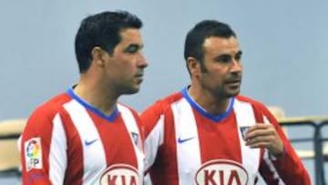 <b>GABI MOYA.</b> El que fuera jugador de primera división sigue mostrando sus dotes en la Liga Indoor.