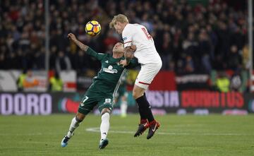 El derbi sevillano en imágenes