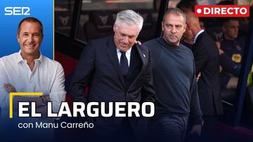 El Larguero, en directo: Ancelotti, nuevo seleccionador de Brasil y la renovación de Hansi Flick